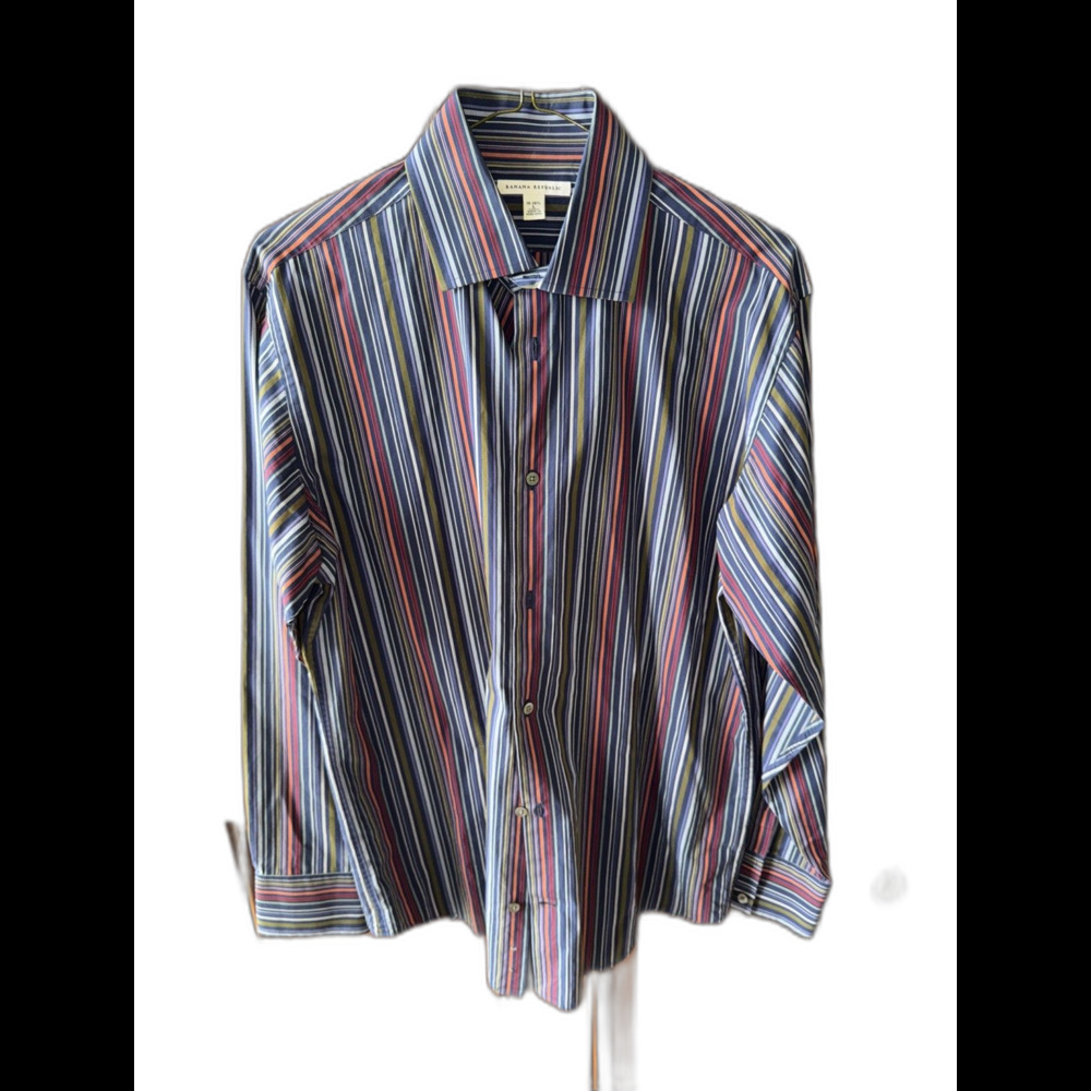 Banana Republic Men’s Large Button Down Shirt‎ Multicolor